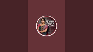 Shaik Farzana tailoring &amp; Vlogs is live piping blouse stitching 