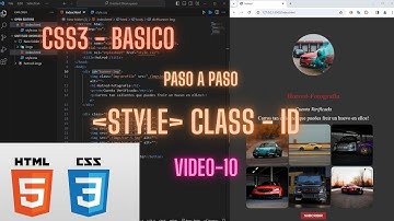 Domina el Estilo - Tutorial de CSS para Principiantes style-class-id | Aprende HTML CSS desde Cero