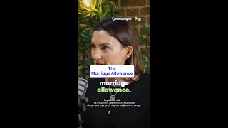 Marriage allowance & small tax wins