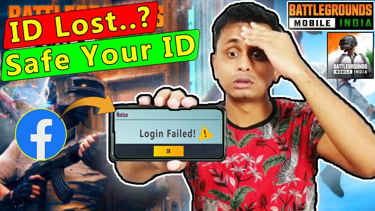PUBG Mobile or BGMI ID Lost? BGMI ID Login Problem | Facebook Disabled ...