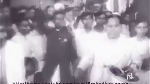 Original Video Clips of Dr  Ambedkar