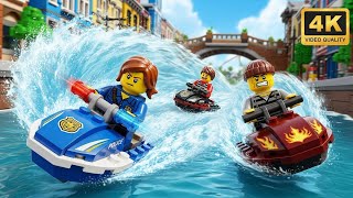 Jet Ski Chase in the LEGO City Canals! 🌊🚤 screenshot 2