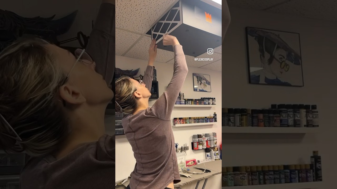 Ding dong, time to change your filters! #cosplay #3dprinting