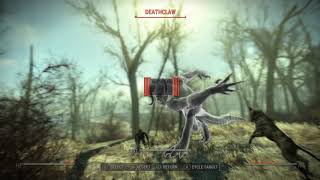 Fallout 4 Death Claw head fling
