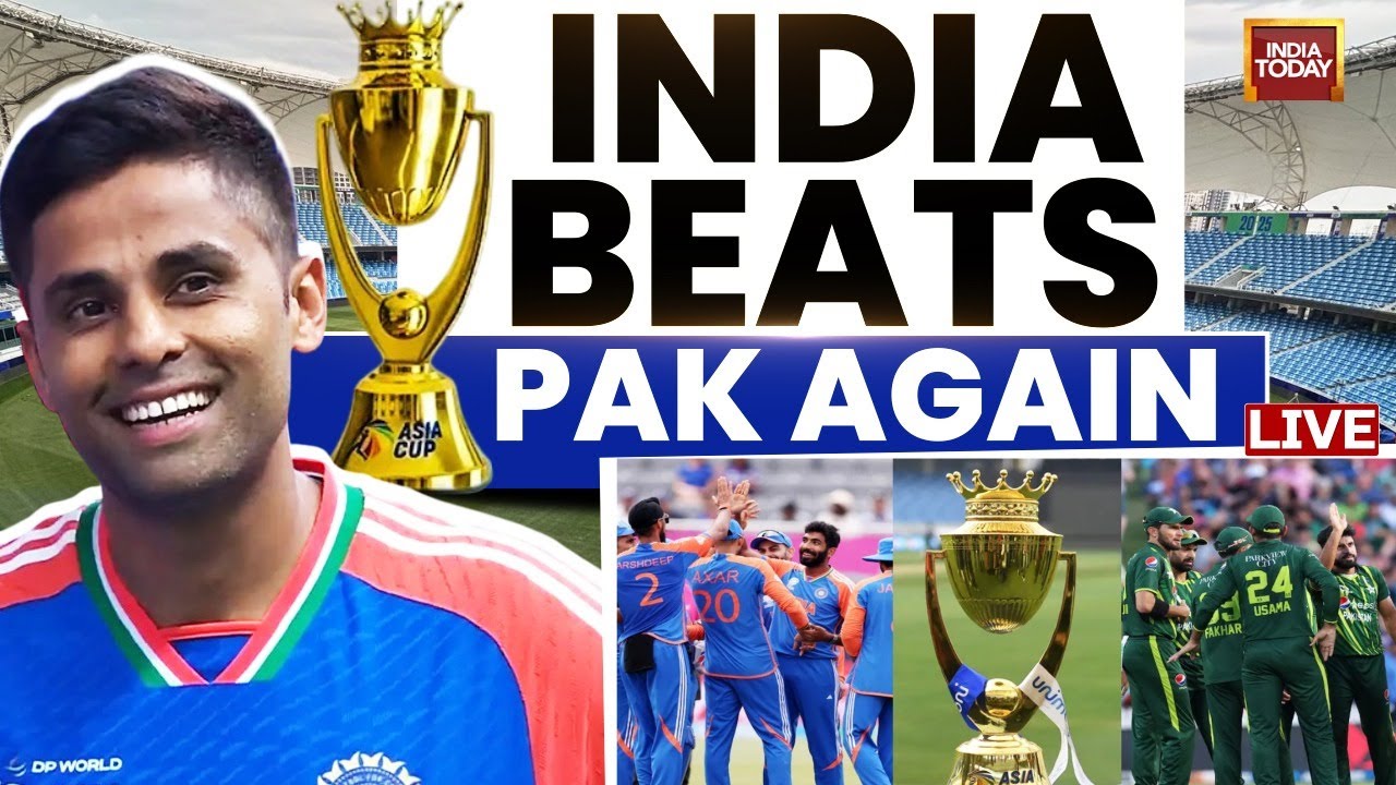 Asia Cup 2025 Live: India beats Pakistan in Asia Cup final. Asia Cup 2025 | India Today