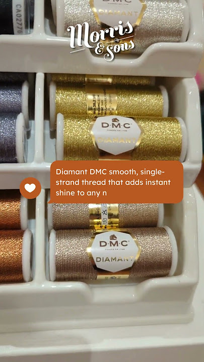 Shine Bright with Diamant Metallic Thread!
