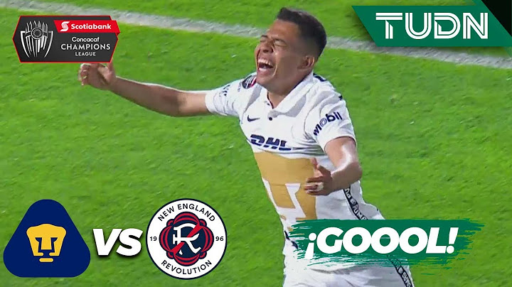 ¡GOOOL! ¡Saucedo empata el global! | Pumas 3-0 New England | CONCACHAMPIONS 2022 - 4tos | TUDN