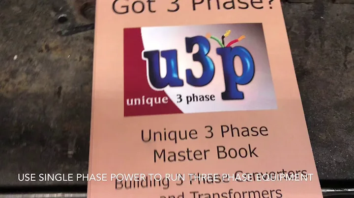 Use Single Phase Power At Home 🏡 For 3 Phase Equipment - Welder or Compressor