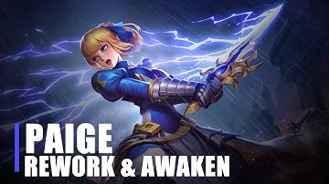 Rework & Awaken | Paige | Heroes Evolved | NetDragon