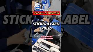 This Is How Your Labels Are Madelarge-Scale Self-Adhesive Label Production Revealed