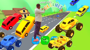 Shape Shifting Gameplay || shifting transform race offline game||shape shifting funny race gameplay