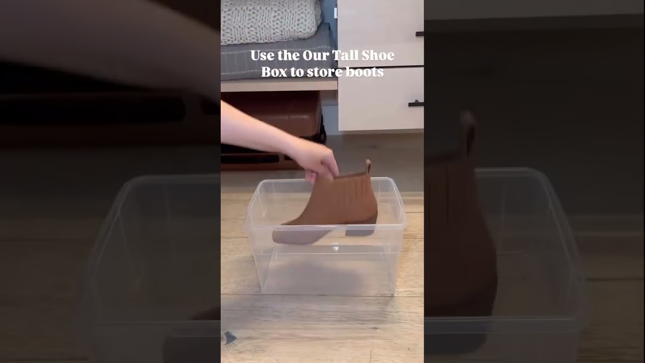 The BEST Way To Store Boots