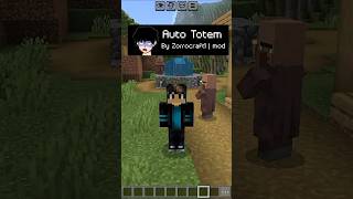 Auto Totem Mod for Minecraft PE | Offhand Auto Switch#minecraft #mcpeaddons #minecraftpe #mcpe