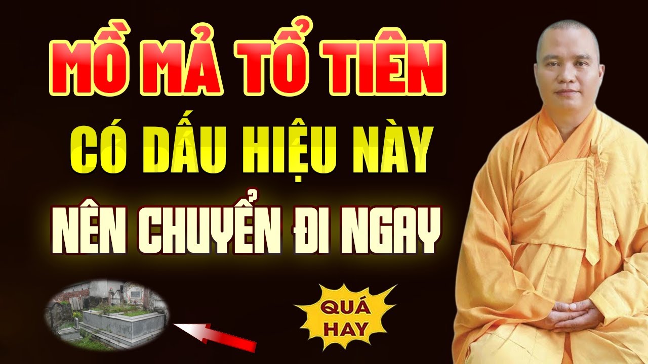 Mồ Mả Ông Bà Tổ Tiên 3 Đời CÓ DẤU HIỆU NÀY Thì Nên Chuyển Đi Ngay - Thầy Thích Đạo Thịnh