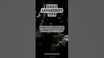 Creating Async Functions in JavaScript: Simplify Asynchronous Programming
