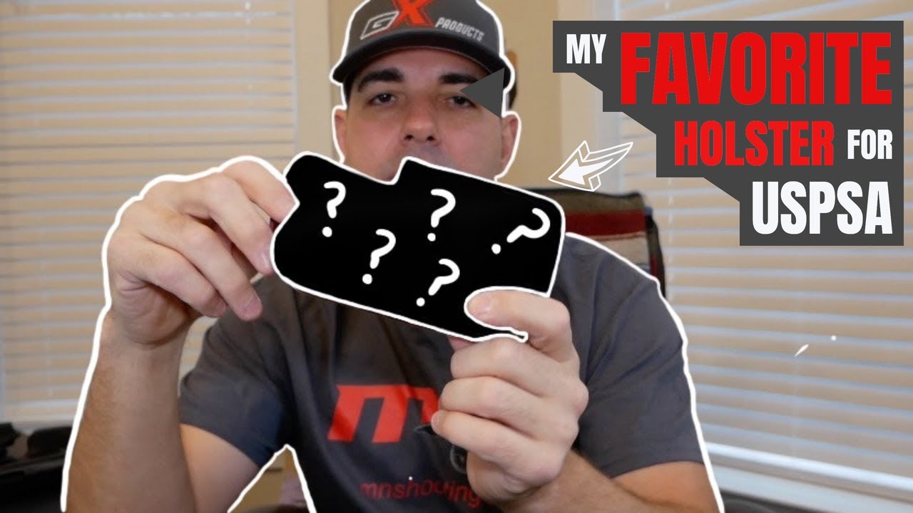 GX PRODUCTS VICE HOLSTER | My Favorite USPSA Holster - Competition Holster Review