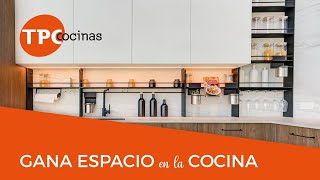 Qué accesorios elegir para ganar espacio en tu cocina