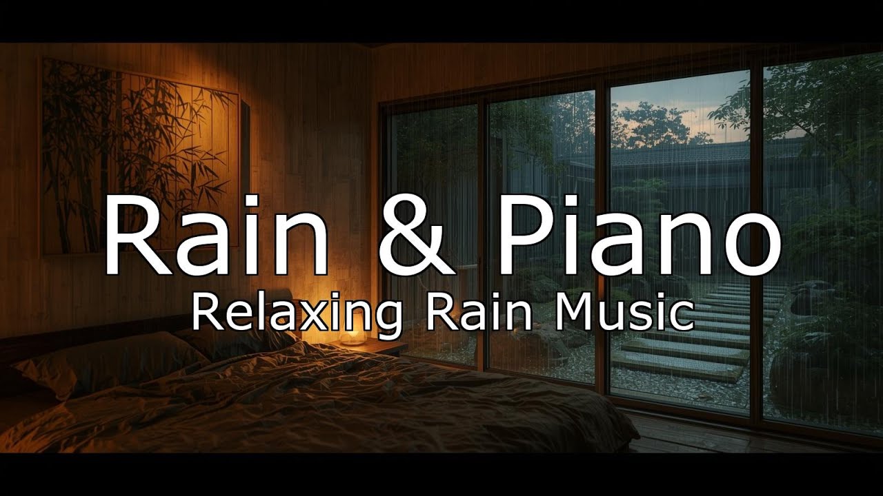 Relaxing Piano Music – Healing Rain Sounds for Stress Relief,Deep Sleep ...