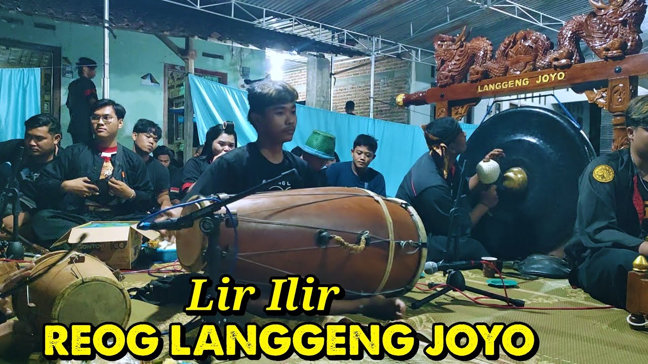 LIR ILIR ❗TABUHAN  GAMELAN REOG LANGGENG JOYO DI SRAGI LOR KALIMALANG 