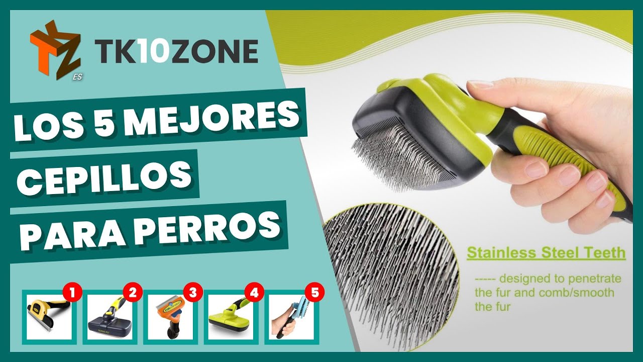 Los 5 mejores cepillos para perros