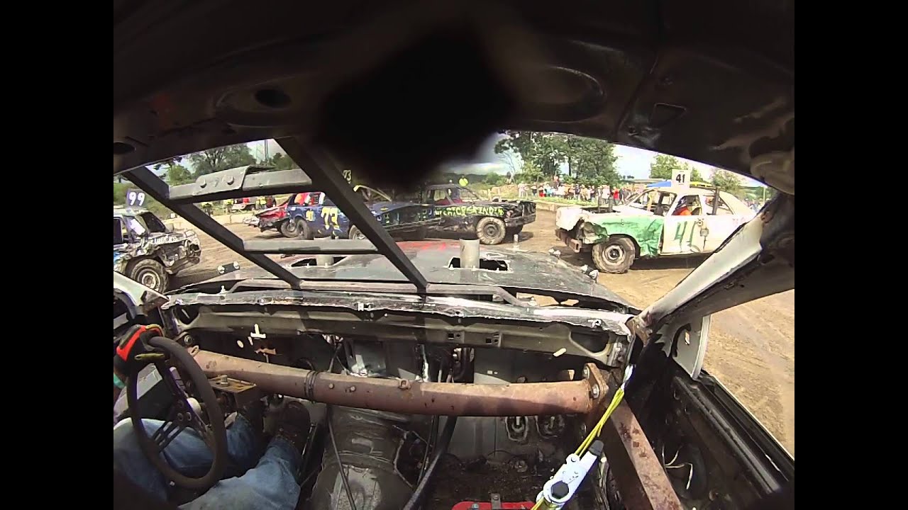 Rosholt Demolition Derby 2014 Hollywood Motorsports YouTube
