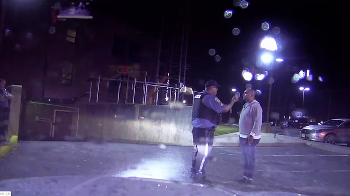 Off-duty Long Branch cop takes field sobriety test...