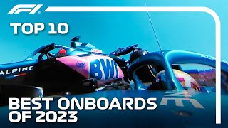 Top 10 Onboards Of The 2023 F1 Season | Qatar Airways