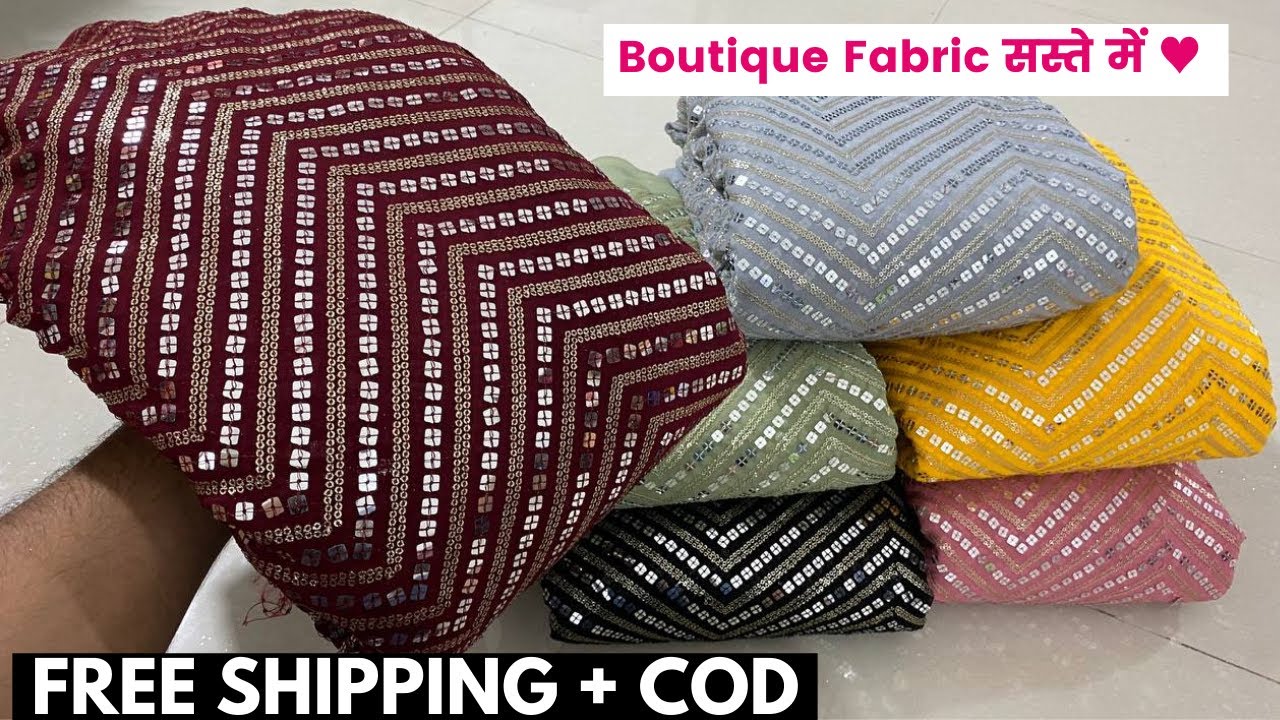NEW DESIGNER BOLLYWOOD INSPIRED FABRICS FABRIC BOUTIQUE FABRICS