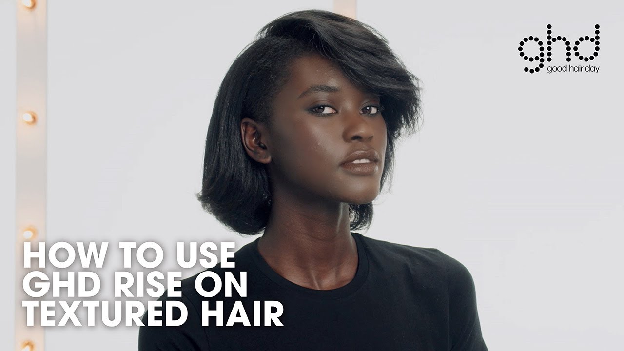 How to Create Lift in Textured Hair with ghd Rise