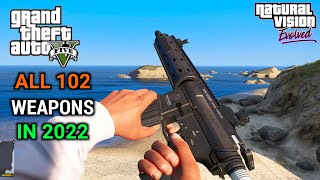 GTA 5 ALL WEAPONS AND EQUIPMENT in First Person (2022) - Weapon Sounds, Reload and Animations