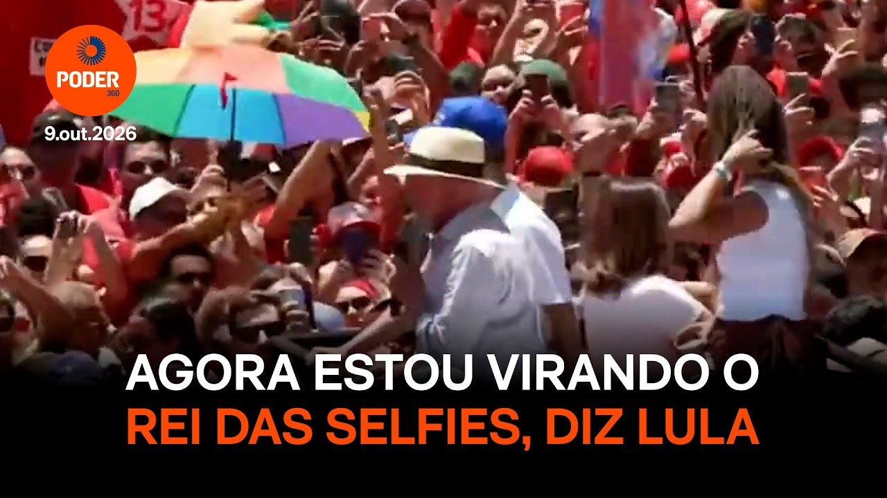 Agora estou virando o rei das selfies, diz Lula