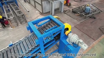 Continuous Automatic Aluminum Ingot Casting Machine