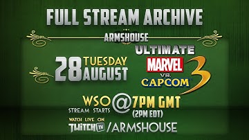 WSO UMVC3 28th August