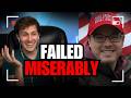 MAGA Supporter FLOPS BASIC Civics Test 😬