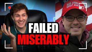 MAGA Supporter FLOPS BASIC Civics Test 😬
