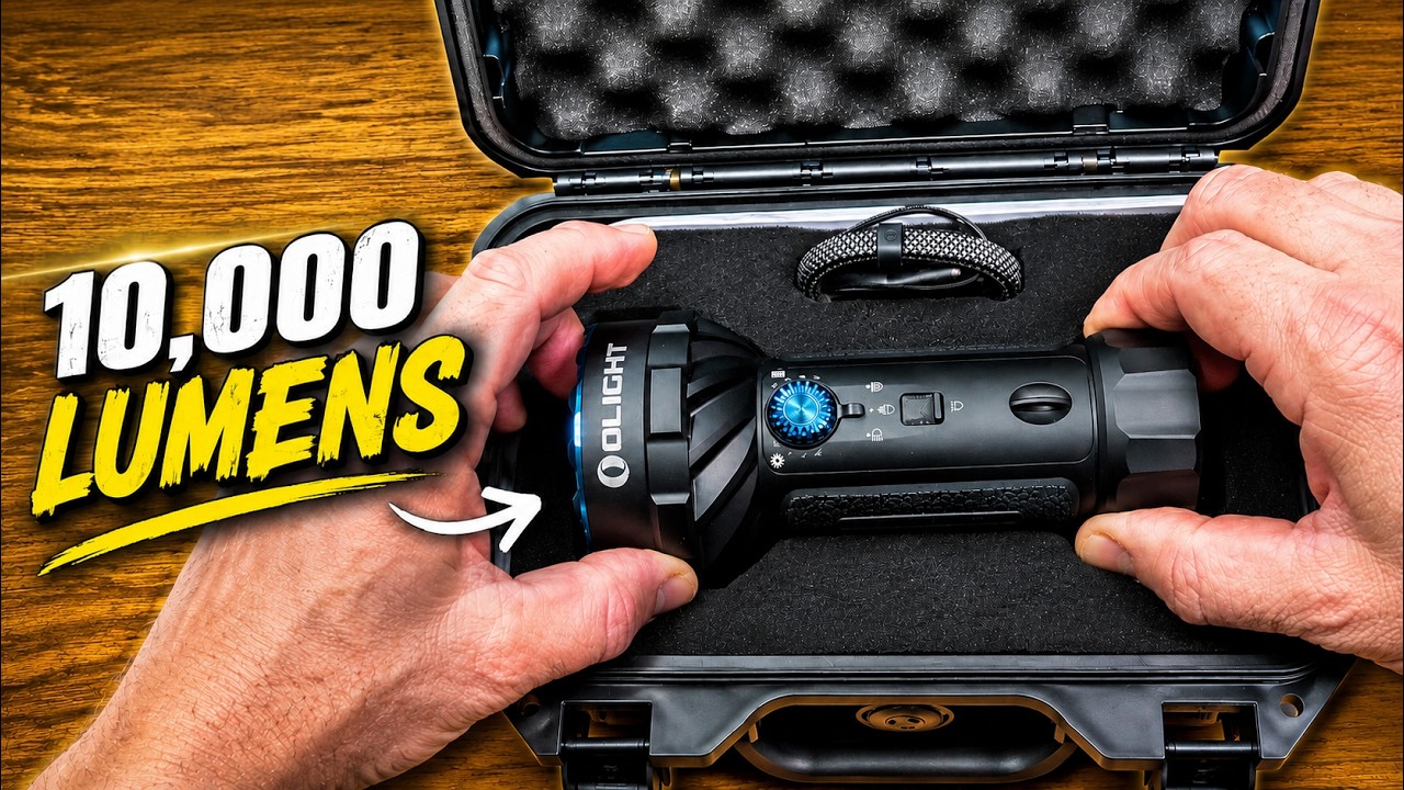 Olight Marauder Mini 2 Review: Olight's New Mini Beast - YouTube