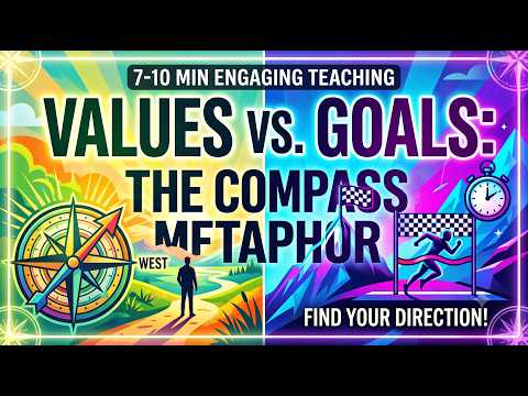 Values vs Goals: The Compass Metaphor