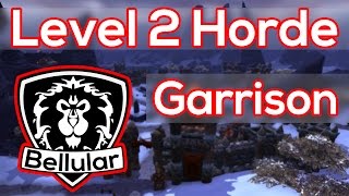 NEW Horde Level 2 Garrison Tour - Warlords of Draenor BETA