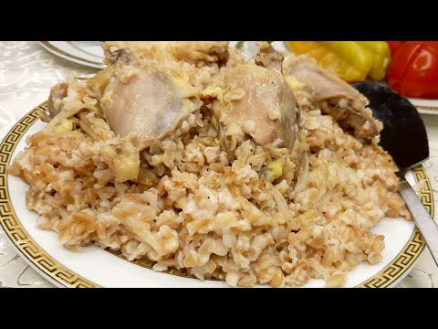Быстрый плов из Полбы - с курицей  !!