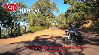 Perth Hills on a Motorcycle