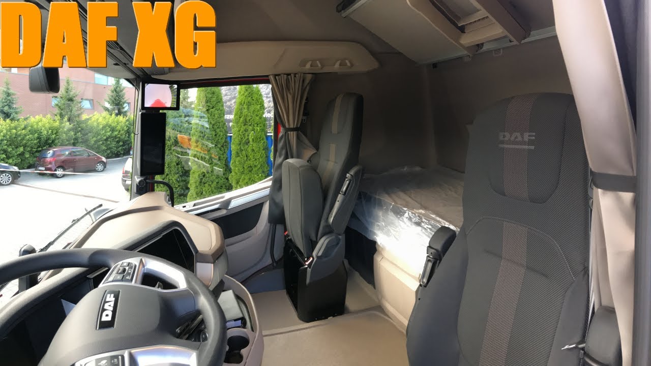 Nowy DAF XG 480 - prezentacja kabiny (pierwszy egzemplarz w Polsce)