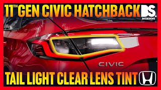 Badgeskins Honda Civic 11th Gen Tail Light Clear Lens Tint