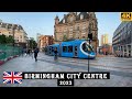 Birmingham city centre tour by walk 4k  uk travel  stroll and trek