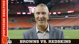 Browns vs. Redskins Postgame Analysis | Cleveland Browns