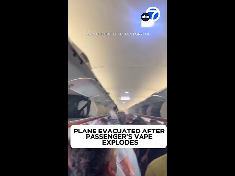Plane evacuated after