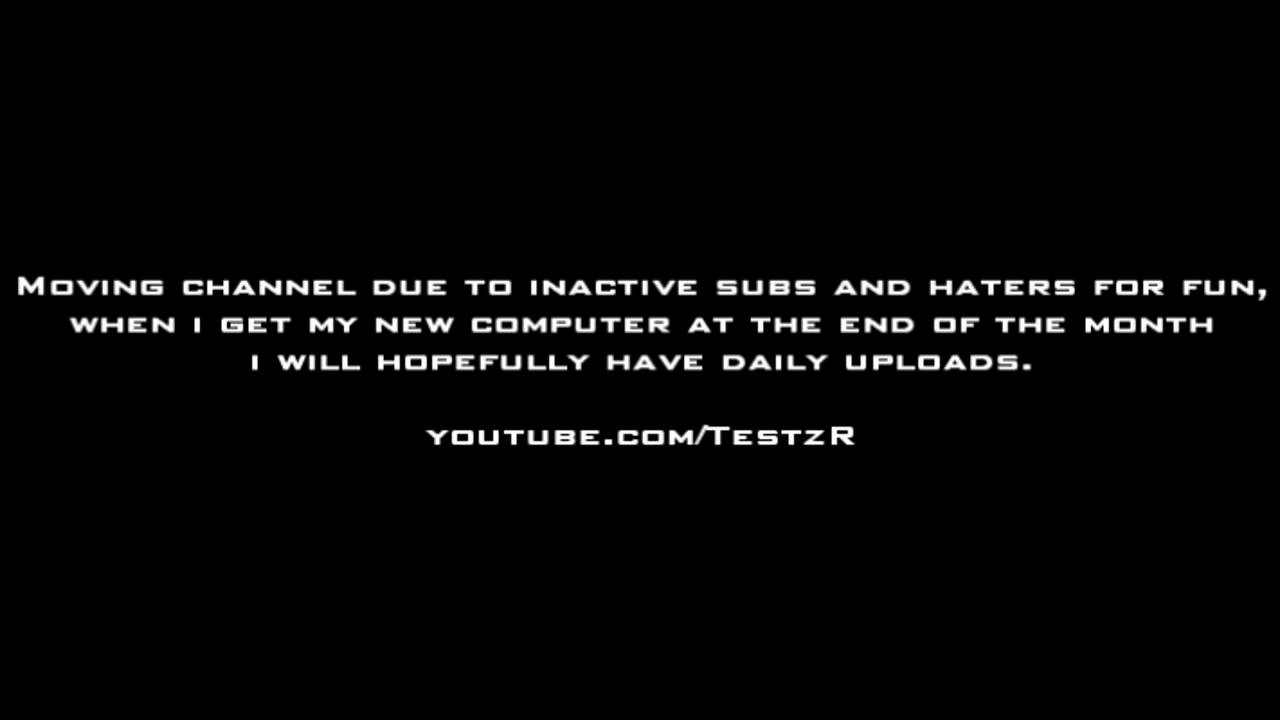 Sub to TestzR's new channel