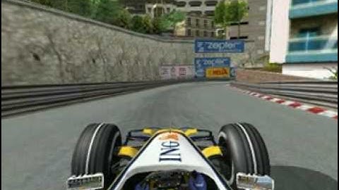 F1 Challenge 2007 Monaco GP (onboard version)