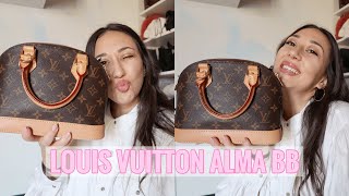 LOUIS VUITTON ALMA BB, What's In my Bag & Review, cosa c'è nella mia borsa  + recensione