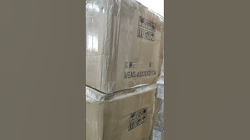 Korea customer ordered right angle labeling machine, round bottle labeling machine and stickers.#box