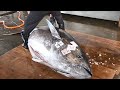 Superb Cutting Skill for  Super-Giant Bluefin Tuna漁郎